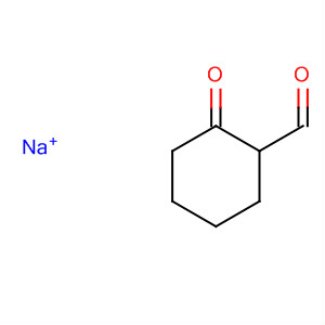 Molecular Structure of 130611-83-5 (Cyclohexanecarboxaldehyde, 2-oxo-, ion(1-), sodium)