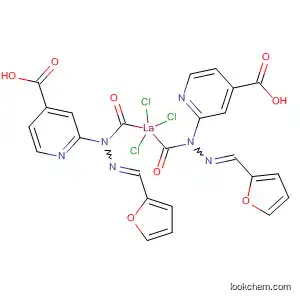 Lanthanum, trichlorobis[4-pyridinecarboxylic acid
(2-furanylmethylene)hydrazide]-
