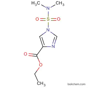 Molecular Structure of 132253-58-8 (ETHYL 1-(N,N-DIMETHYLSULFAMOYL)-1H-IMIDAZOLE-4-CARBOXYLATE)