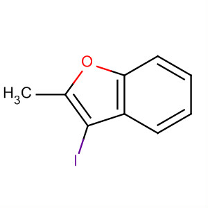 Molecular Structure of 133838-76-3 (Benzofuran, 3-iodo-2-methyl-)