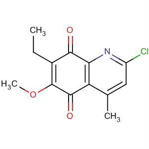 5,8-Quinolinedione, 2-chloro-7-ethyl-6-methoxy-4-methyl-
