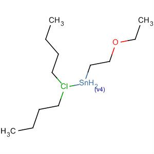 Molecular Structure of 135905-63-4 (Stannane, dibutylchloro(2-ethoxyethyl)-)
