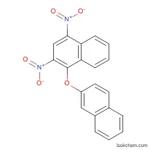 Molecular Structure of 136404-47-2 (Naphthalene, 1-(2-naphthalenyloxy)-2,4-dinitro-)