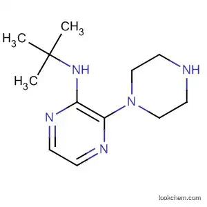 Pyrazinamine, N-(1,1-dimethylethyl)-3-(1-piperazinyl)-