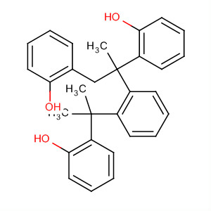 Molecular Structure of 136946-70-8 (Phenol,
[1-[[1-(hydroxyphenyl)-1-methylethyl]phenyl]-1-methylethylidene]bis-)