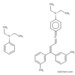 Molecular Structure of 137388-01-3 (Benzenamine,
4,4'-[4,4-bis(3-methylphenyl)-1,3-butadienylidene]bis[N,N-diethyl-)