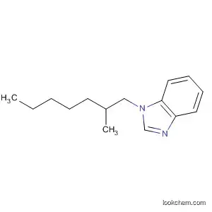Molecular Structure of 137692-23-0 (1H-Benzimidazole, 2-heptylmethyl-)