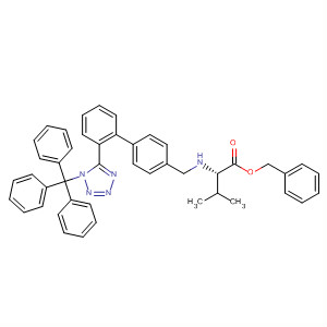 L-Valine,

N-[[2'-[1-(triphenylmethyl)-1H-tetrazol-5-yl][1,1'-biphenyl]-4-yl]methyl]-,

phenylmethyl ester