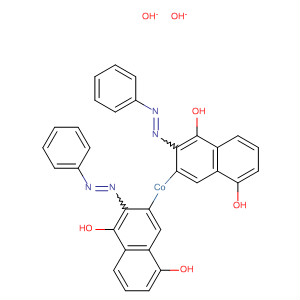 Molecular Structure of 137930-75-7 (Cobalt, bis[2-(phenylazo)-1,5-naphthalenediolato]-)