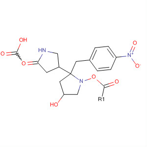 Molecular Structure of 137933-53-0 ([2,3'-Bipyrrolidine]-1-carboxylic acid, 4-hydroxy-5'-oxo-,
(4-nitrophenyl)methyl ester)