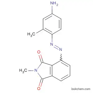 Molecular Structure of 137996-21-5 (1H-Isoindole-1,3(2H)-dione, 4-[(4-amino-2-methylphenyl)azo]-2-methyl-)
