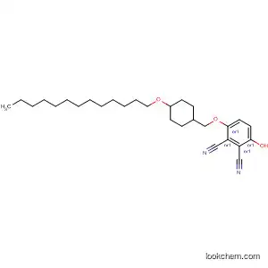 1,2-Benzenedicarbonitrile,
3-hydroxy-6-[[4-(tridecyloxy)cyclohexyl]methoxy]-, trans-