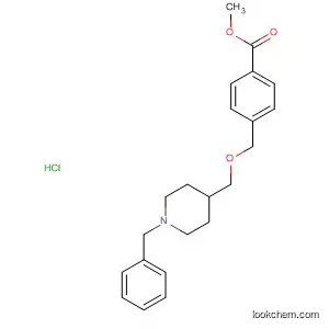 Benzoic acid, 4-[[[1-(phenylmethyl)-4-piperidinyl]methoxy]methyl]-,
methyl ester, hydrochloride