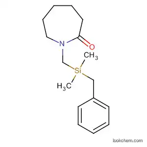 2H-Azepin-2-one, 1-[[dimethyl(phenylmethyl)silyl]methyl]hexahydro-