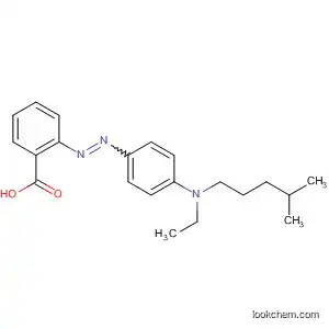 Benzoic acid, 2-[[4-[ethyl(4-methylpentyl)amino]phenyl]azo]-