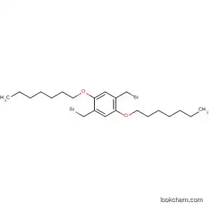 Molecular Structure of 138308-20-0 (Benzene, 1,4-bis(bromomethyl)-2,5-bis(heptyloxy)-)