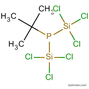 Molecular Structure of 138313-63-0 (Phosphine, (1,1-dimethylethyl)bis(trichlorosilyl)-)
