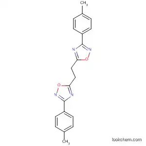 Molecular Structure of 138528-22-0 (1,2,4-Oxadiazole, 5,5'-(1,2-ethanediyl)bis[3-(4-methylphenyl)-)