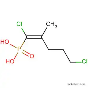 Molecular Structure of 138691-01-7 (Phosphonic dichloride, (2-methyl-1-pentenyl)-, (E)-)