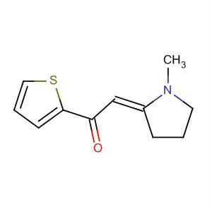 Molecular Structure of 138905-12-1 (Ethanone, 2-(1-methyl-2-pyrrolidinylidene)-1-(2-thienyl)-, (E)-)