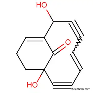 Molecular Structure of 138915-60-3 (Bicyclo[7.3.1]trideca-4,9-diene-2,6-diyn-13-one, 1,8-dihydroxy-)