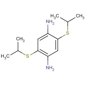 Molecular Structure of 138939-22-7 (1,4-Benzenediamine, 2,5-bis[(1-methylethyl)thio]-)