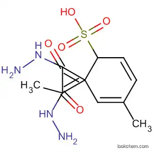 Molecular Structure of 139054-92-5 (Benzenesulfonic acid, 4-methyl-,
(1-methyl-1,2-ethanediylidene)dihydrazide)