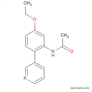 Molecular Structure of 139085-98-6 (Acetamide, N-[5-ethoxy-2-(3-pyridinyl)phenyl]-)