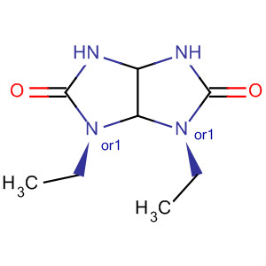 Molecular Structure of 139091-78-4 (Imidazo[4,5-d]imidazole-2,5(1H,3H)-dione, 1,6-diethyltetrahydro-, cis-)