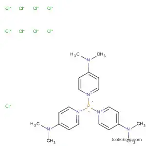 Molecular Structure of 139111-72-1 (Pyridinium, 1,1',1''-phosphinidynetris[4-(dimethylamino)-, trichloride)