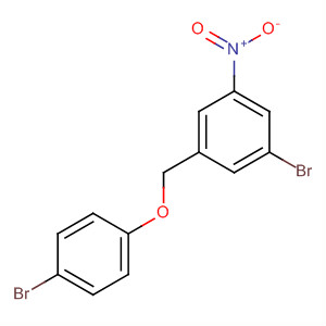 Benzene, 1-bromo-3-[(4-bromophenoxy)methyl]-5-nitro-