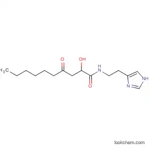 Molecular Structure of 139339-31-4 (Decanamide, 2-hydroxy-N-[2-(1H-imidazol-4-yl)ethyl]-4-oxo-)