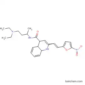 4-Quinolinecarboxamide,
N-[3-(diethylamino)-1-methylpropyl]-1,4,4a,8a-tetrahydro-2-[2-(5-nitro-2
-furanyl)ethenyl]-