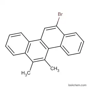 Molecular Structure of 139347-88-9 (Chrysene, 12-bromo-5,6-dimethyl-)