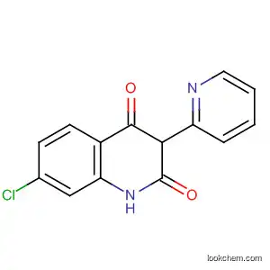 Molecular Structure of 139422-05-2 (2,4(1H,3H)-Quinolinedione, 7-chloro-3-(2-pyridinyl)-)