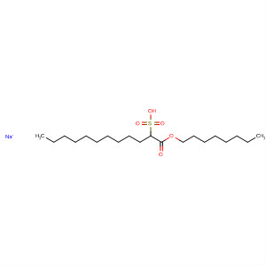 Dodecanoic acid, 2-sulfo-, 1-octyl ester, sodium salt