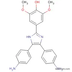 Phenol, 4-[4,5-bis(4-aminophenyl)-1H-imidazol-2-yl]-2,6-dimethoxy-