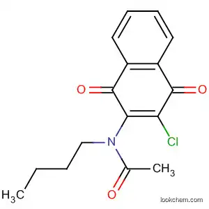Acetamide, N-butyl-N-(3-chloro-1,4-dihydro-1,4-dioxo-2-naphthalenyl)-