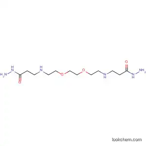 Molecular Structure of 139479-02-0 (7,10-Dioxa-4,13-diazahexadecanedioic acid, dihydrazide)