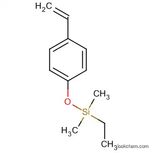 Molecular Structure of 139500-42-8 (Silane, (4-ethenylphenoxy)ethyldimethyl-)