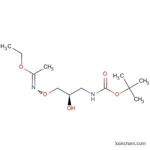 6,9-Dioxa-2,7-diazaundec-7-enoic acid, 4-hydroxy-8-methyl-,
1,1-dimethylethyl ester, (R)-
