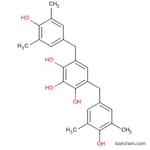 Molecular Structure of 139545-12-3 (1,2,3-Benzenetriol, 4,6-bis[(4-hydroxy-3,5-dimethylphenyl)methyl]-)