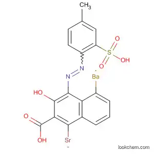 Molecular Structure of 139604-07-2 (2-Naphthalenecarboxylic acid,
3-hydroxy-4-[(4-methyl-2-sulfophenyl)azo]-, barium strontium salt)