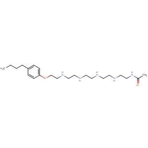 Molecular Structure of 139610-48-3 (Acetamide, N-[14-(4-butylphenoxy)-3,6,9,12-tetraazatetradec-1-yl]-)