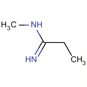 Molecular Structure of 139614-17-8 (Propanimidamide, N-methyl-)