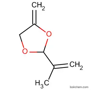 Molecular Structure of 139614-42-9 (1,3-Dioxolane, 4-methylene-2-(1-methylethenyl)-)