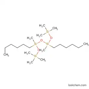Molecular Structure of 139614-48-5 (Tetrasiloxane, 3,5-dihexyl-1,1,1,3,5,7,7,7-octamethyl-)