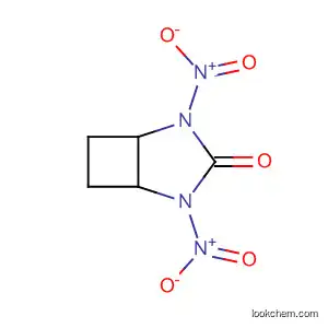 Molecular Structure of 139614-64-5 (2,4-Diazabicyclo[3.2.0]heptan-3-one, 2,4-dinitro-)