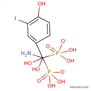 Molecular Structure of 139622-36-9 (Methanediol, amino(4-hydroxy-3-iodophenyl)-, 1,1-bis(dihydrogen
phosphate))