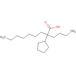 Molecular Structure of 139623-67-9 (Cyclopentanenonanoic acid, 2-butyl-, trans-)